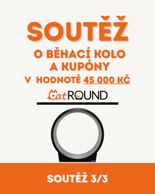 🎉 Soutěž o běhací kolo a kupóny v celkové hodnotě 45 000 Kč! 🐾 Připravili jsme poslední soutěž v této sérii, která potěší...