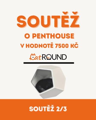 🏠 SOUTĚŽ 2/3 - VYHRAJTE CATROUND PENTHOUSE! 🏠 Druhá červnová soutěž je tady! Tentokrát se hraje o stylový CatROUND...