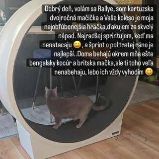Děkujeme moc za recenzi, ať to celé smečce dále krásně běhá 😻☺️ Kdo máte chuť, budeme moc rádi za další fotky, videa a...